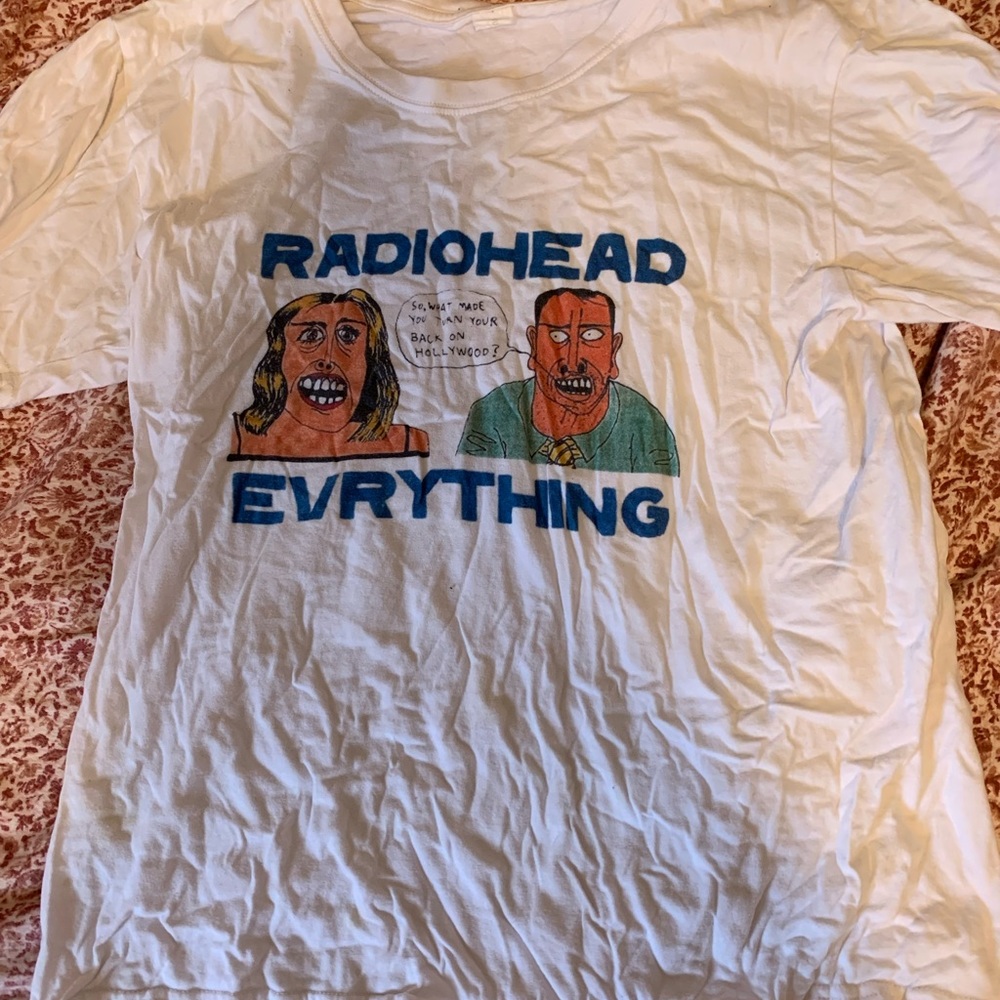 Radiohead graphic t-shirt